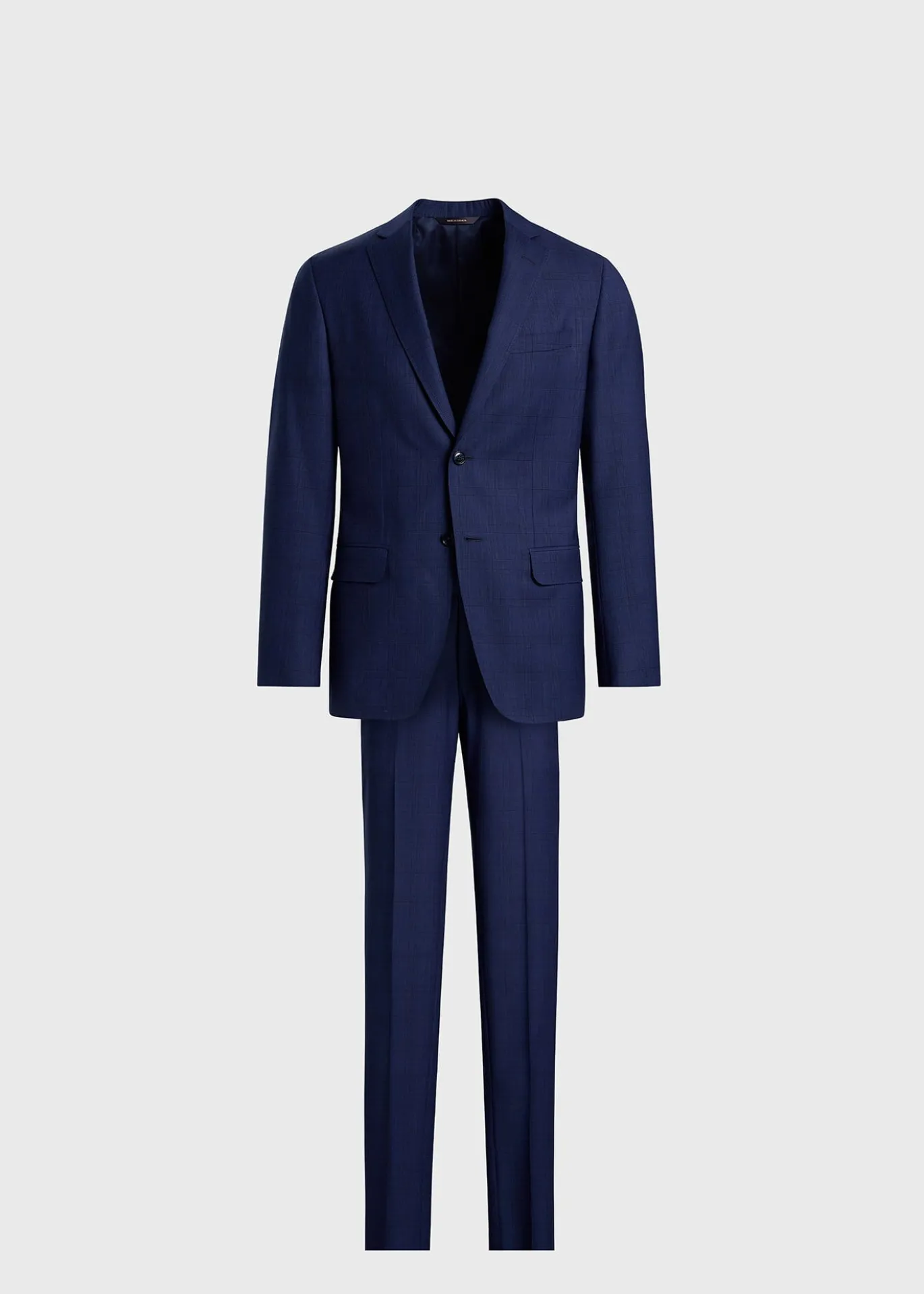 All Year Wool Plaid Suit