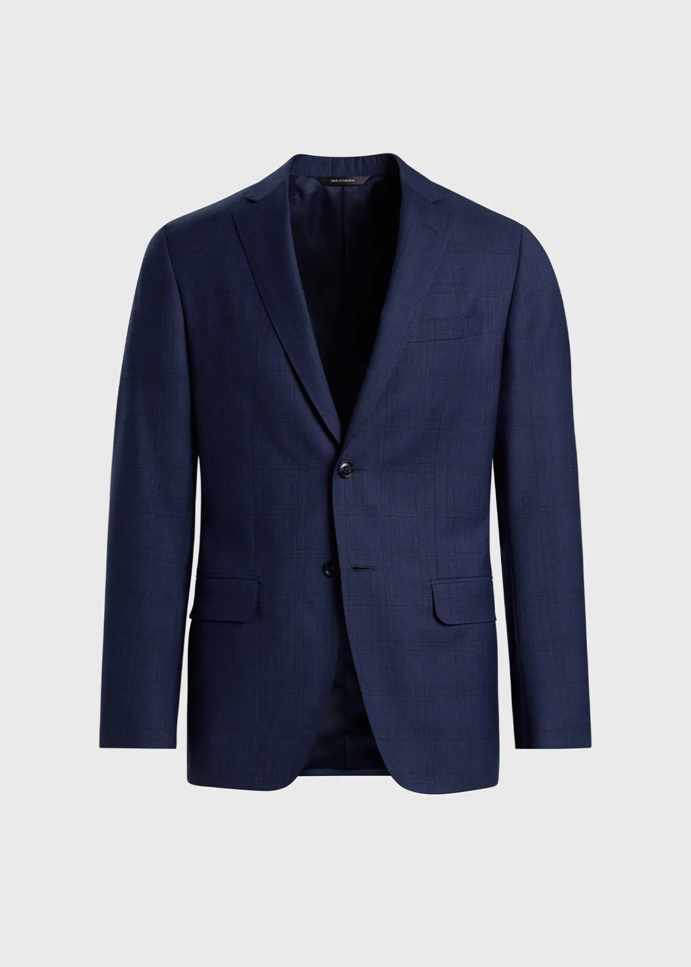 All Year Wool Plaid Suit