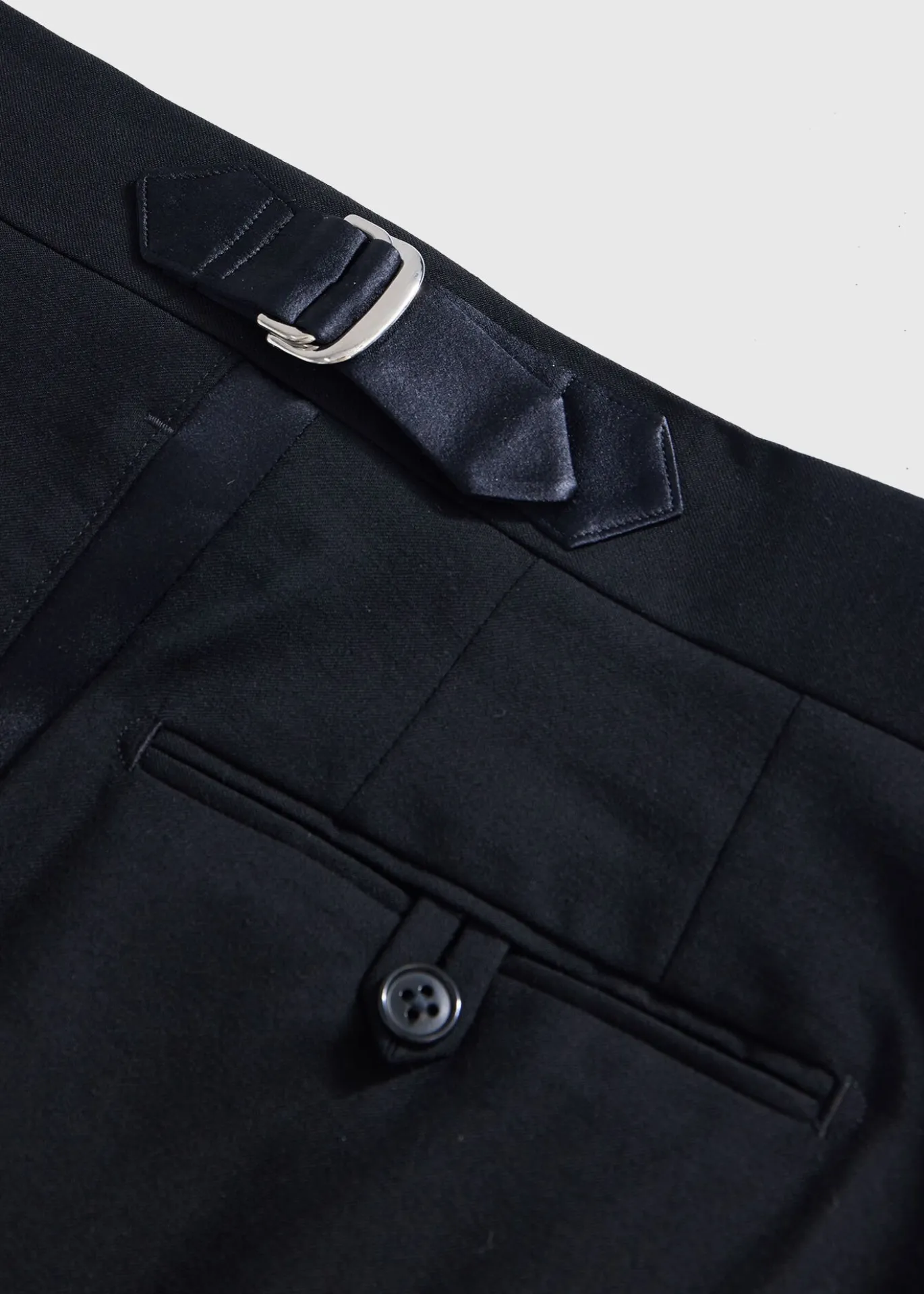 All Year Wool Tuxedo with Satin Notch Lapel
