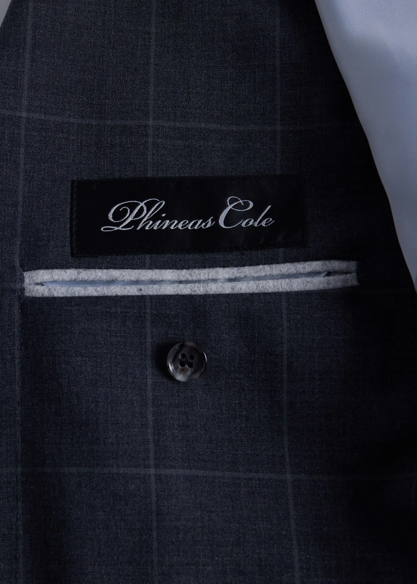 All Year Wool Windowpane Suit