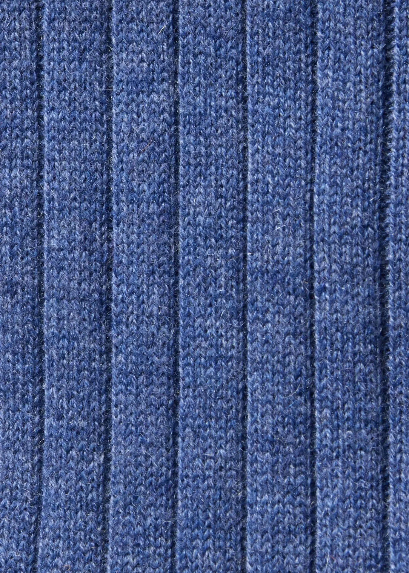 Cashmere Ribbed Sock