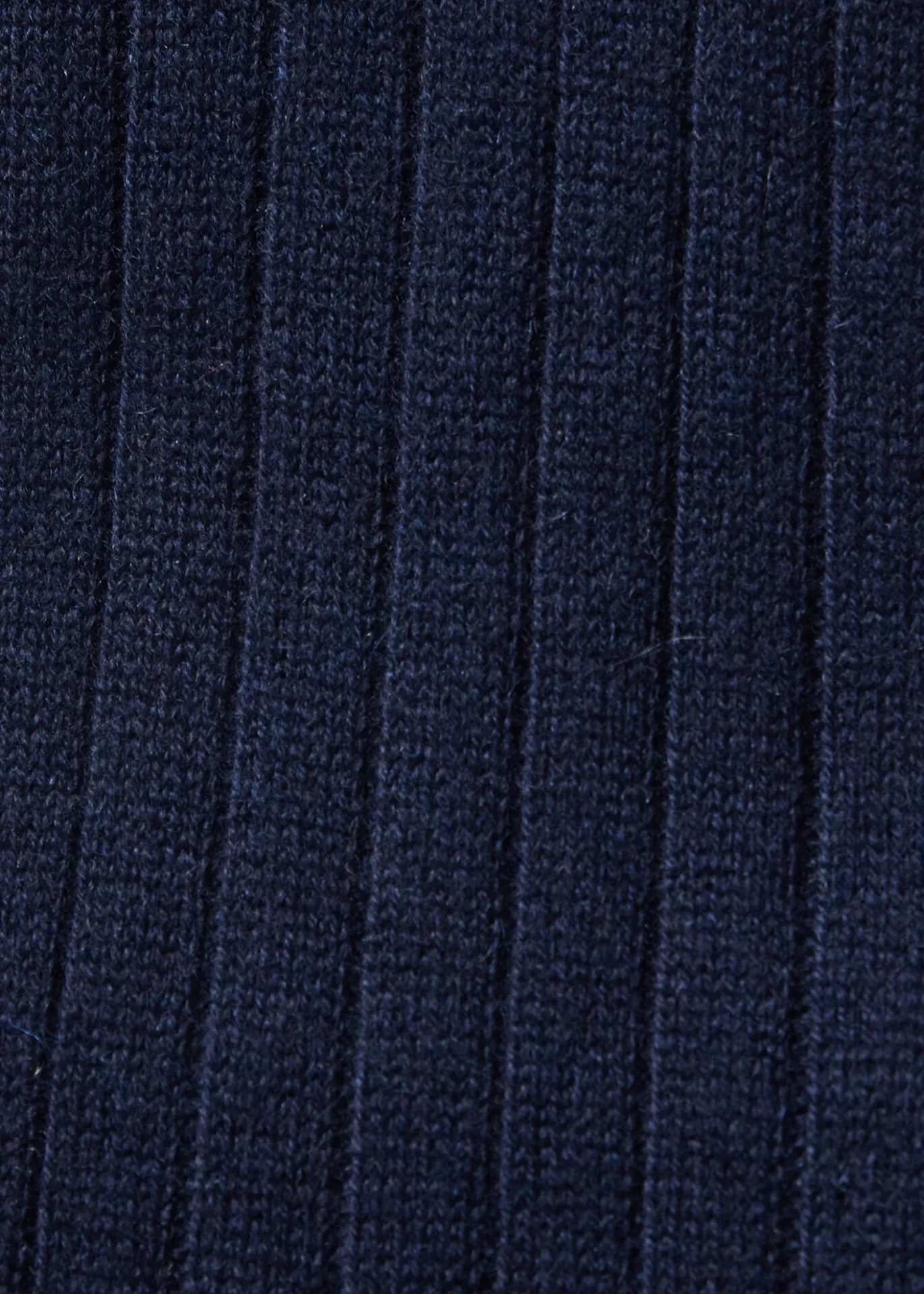 Cashmere Ribbed Sock