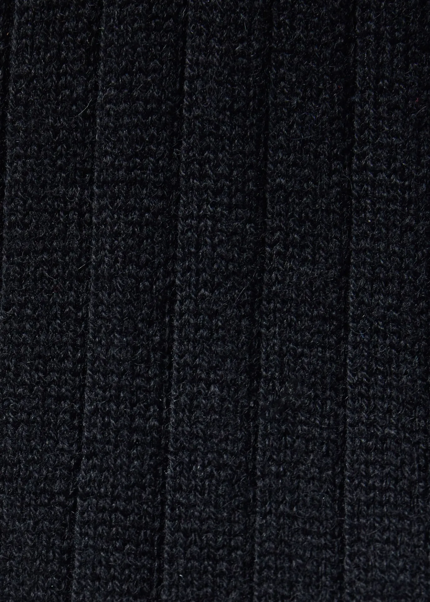 Cashmere Ribbed Sock