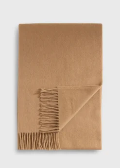 Cashmere Scarf with Man on the Fence Logo