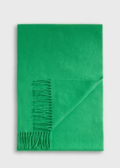 Cashmere Scarf with Man on the Fence Logo