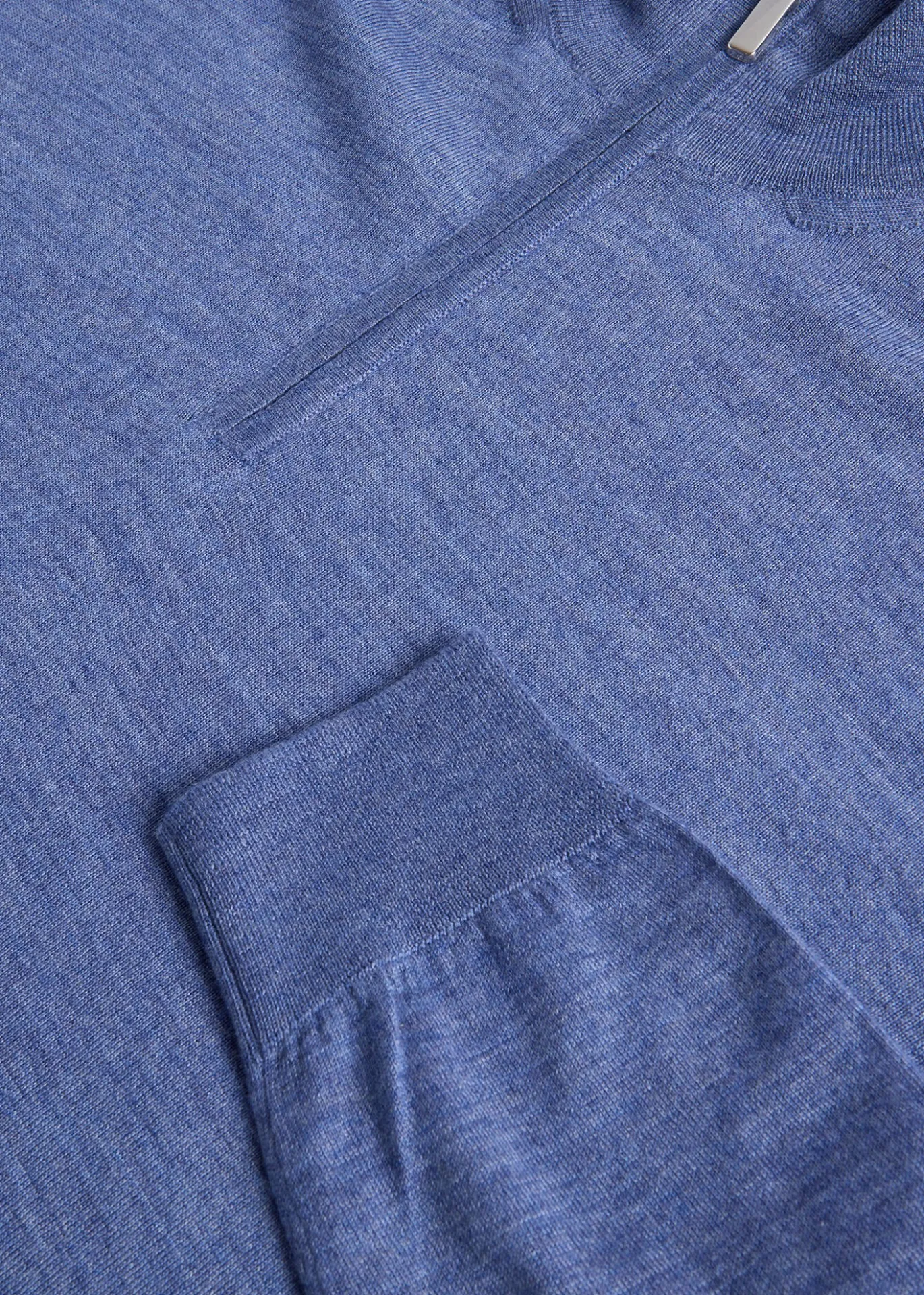 Cashmere & Silk Quarter ZipPullover