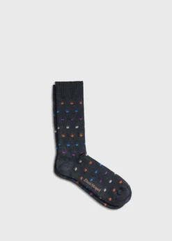Chunky Colorful Dot Sock