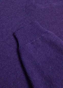 Classic Alpaca Links V-Neck Sweater