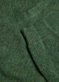 Classic Alpaca Links V-Neck Sweater