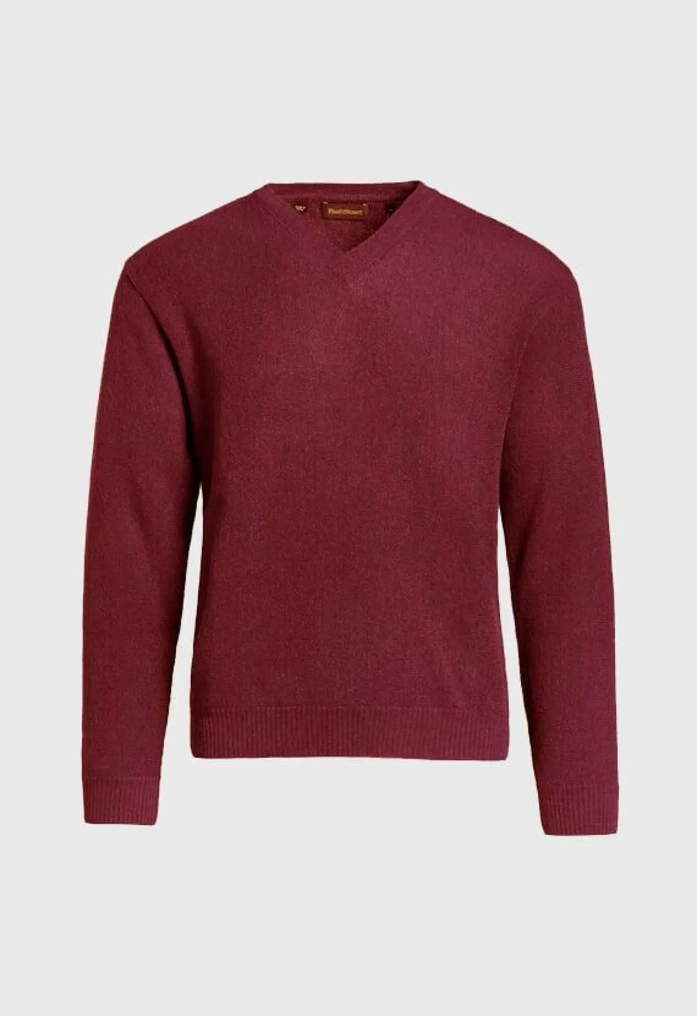 Classic Alpaca Links V-Neck Sweater