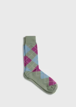 Cotton Argyle Sock