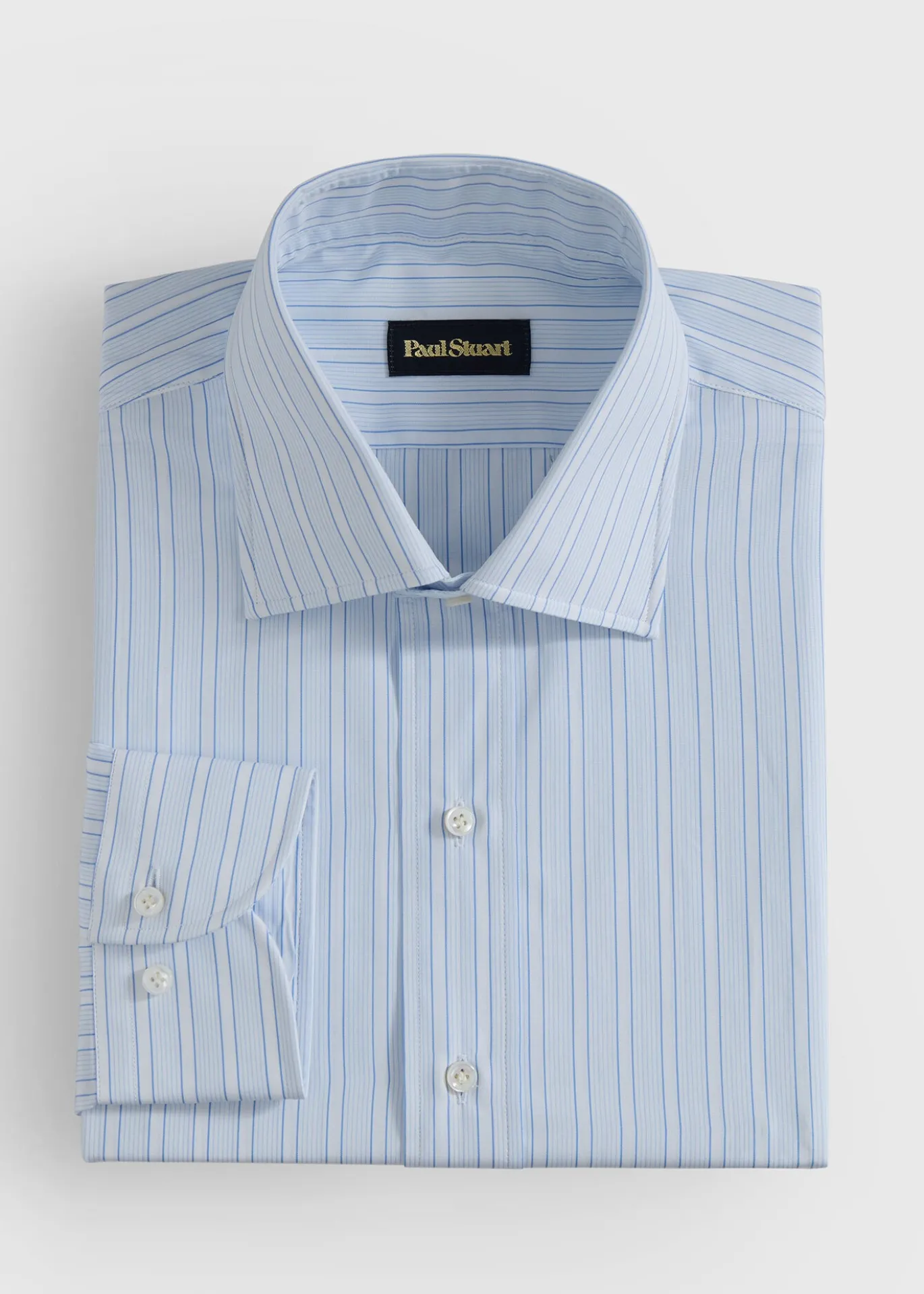 Cotton Deco Stripe Dress Shirt