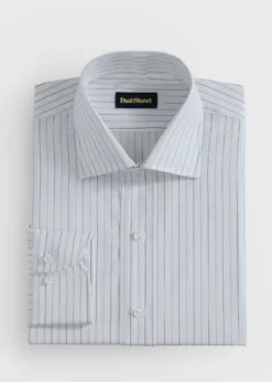 Cotton Deco Stripe Dress Shirt