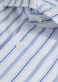 Cotton Deco Stripe Dress Shirt