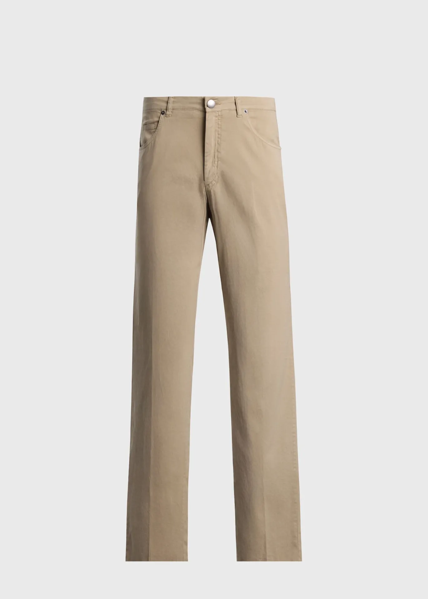 Cotton & Silk Five Pocket Pant