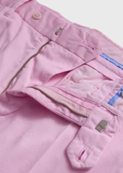 Cotton & Silk Garment Dyed Trouser