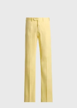 Cotton & Silk Garment Dyed Trouser