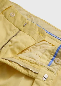 Cotton & Silk Garment Dyed Trouser