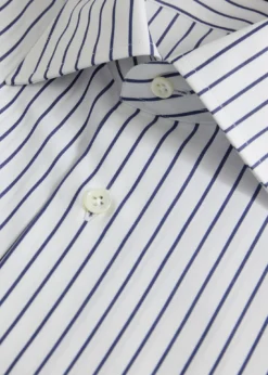 Cotton Stripe Dress Shirt