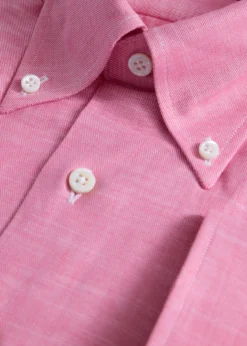 Cotton Twill Logo Sport Shirt