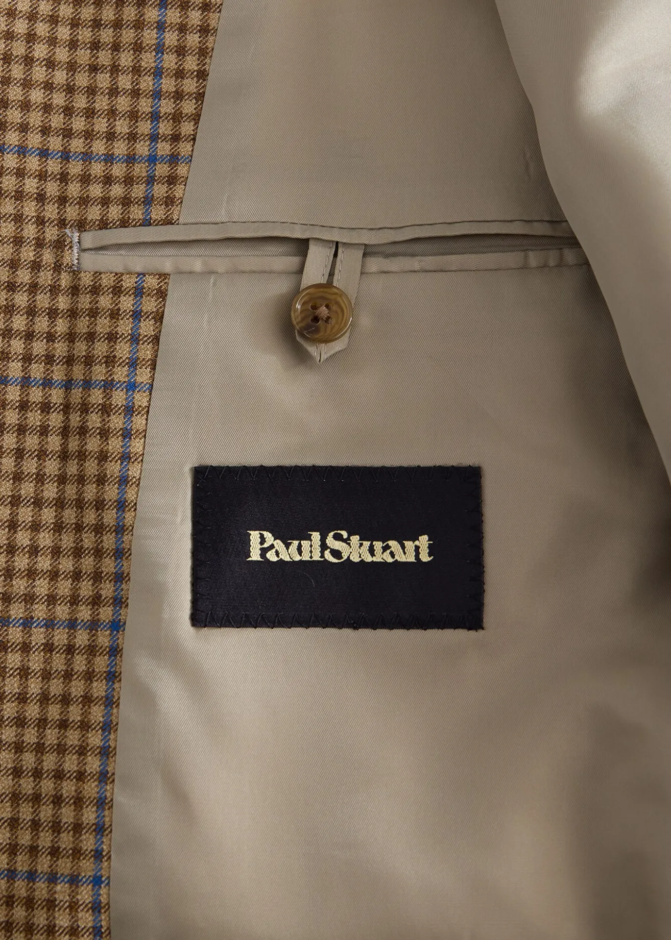 Deco Plaid Wool Jacket