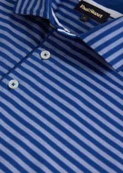 Deco Stripe Performance Polo