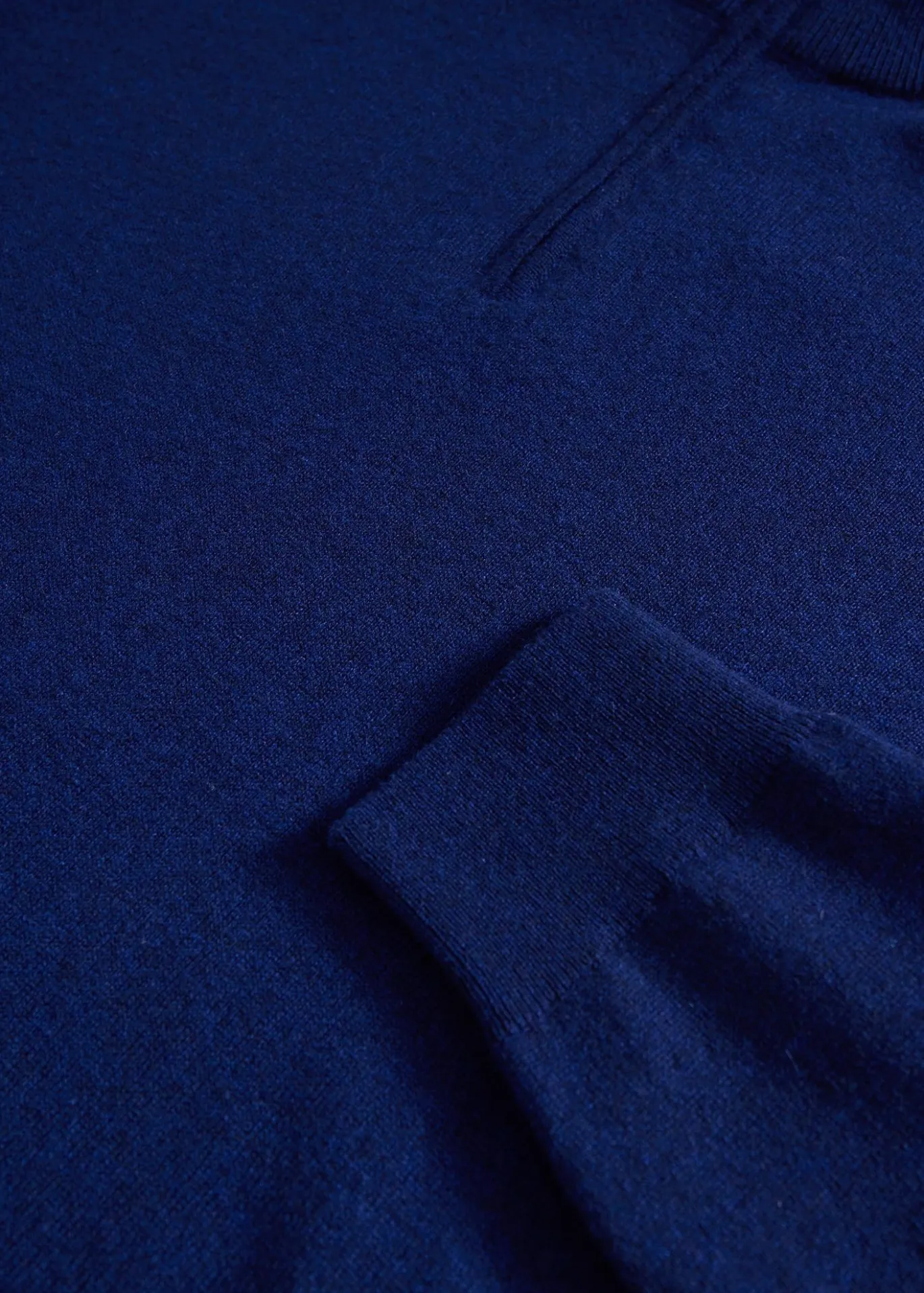 Essential Cashmere Quarter Zip Sweater