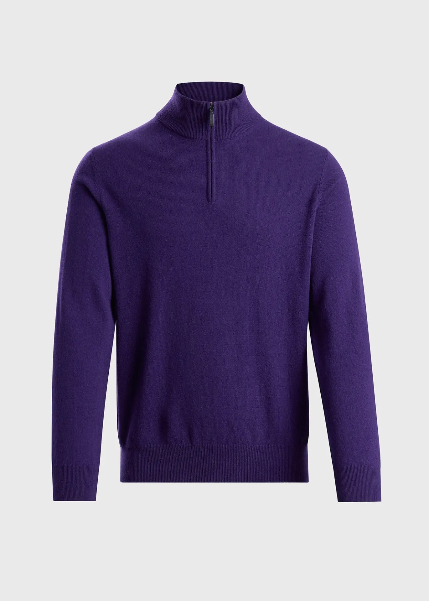 Essential Cashmere Quarter Zip Sweater