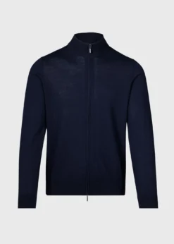 Essential Merino Wool Zip Cardigan