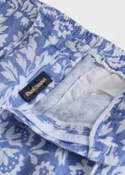 Floral Linen Trouser