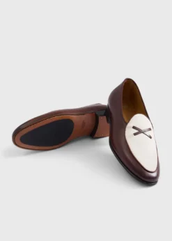 Francisco Leather and Canvas Loafer