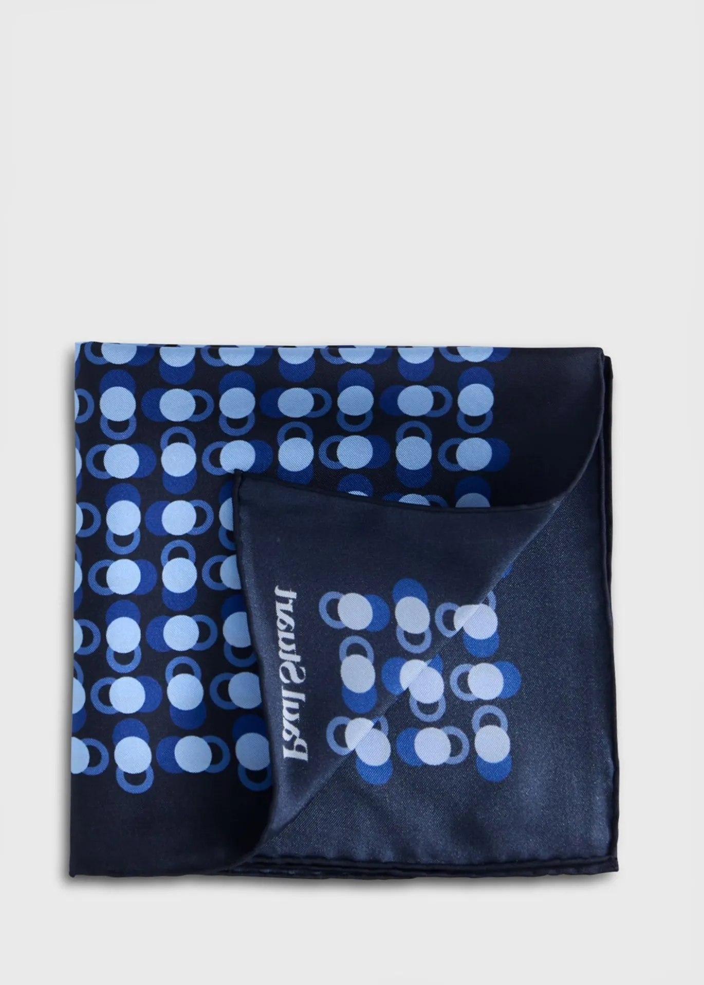 Geometric DotPrint Pocket Square