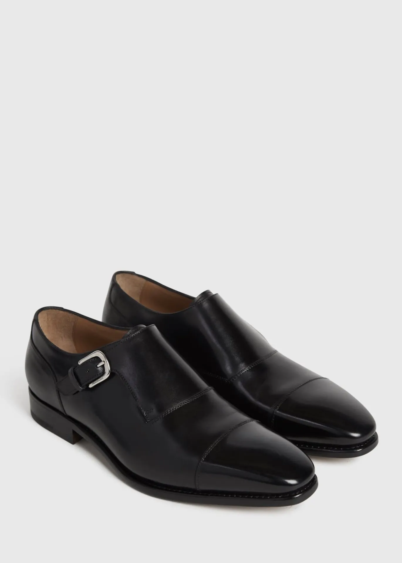 Giordano Leather Monk Strap