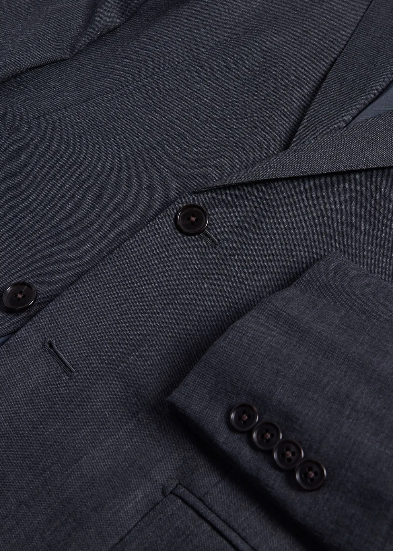 Grey Super 110s Wool Suit