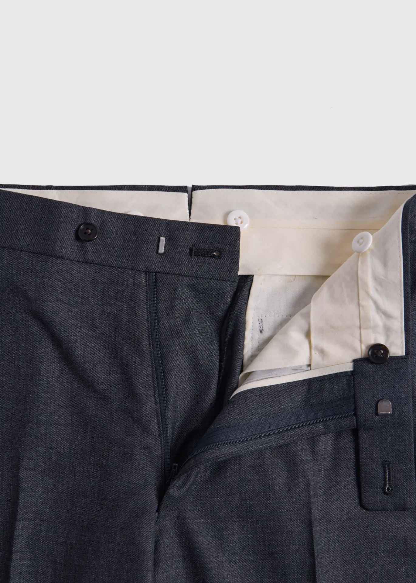 Grey Super 110s Wool Suit