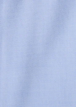 Hand-Finished Honeycomb Pattern Dress Shirt