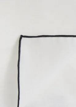 Handkerchief with Contrast Border