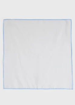 Handkerchief with Contrast Border