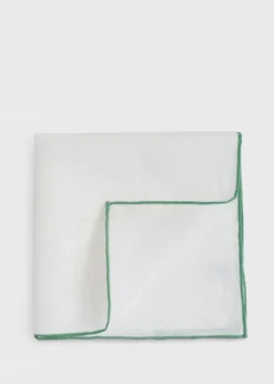Handkerchief with Contrast Border