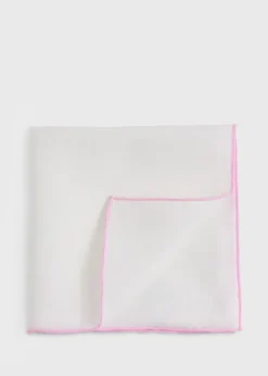 Handkerchief with Contrast Border