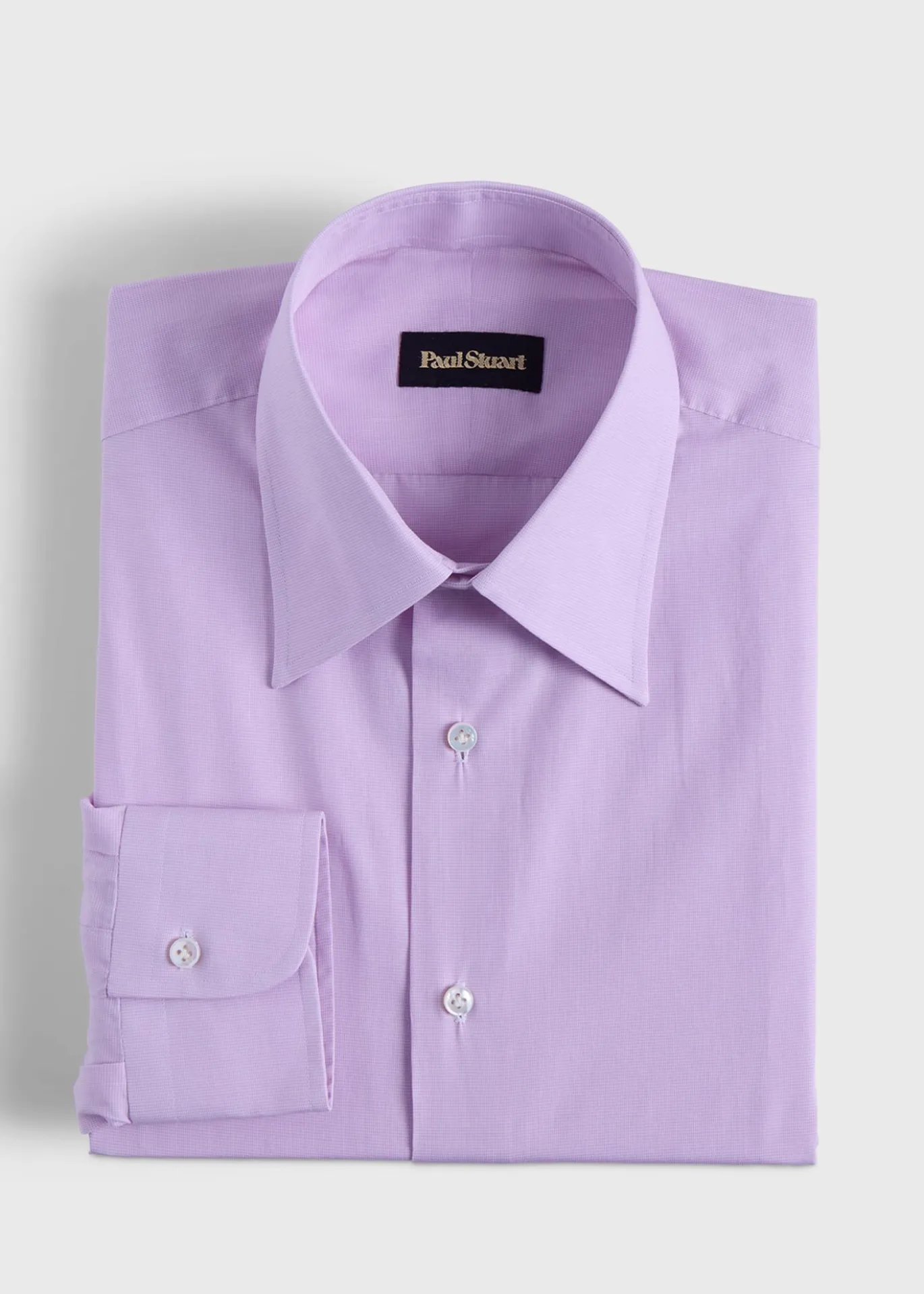Handmade Micro Check Dress Shirt
