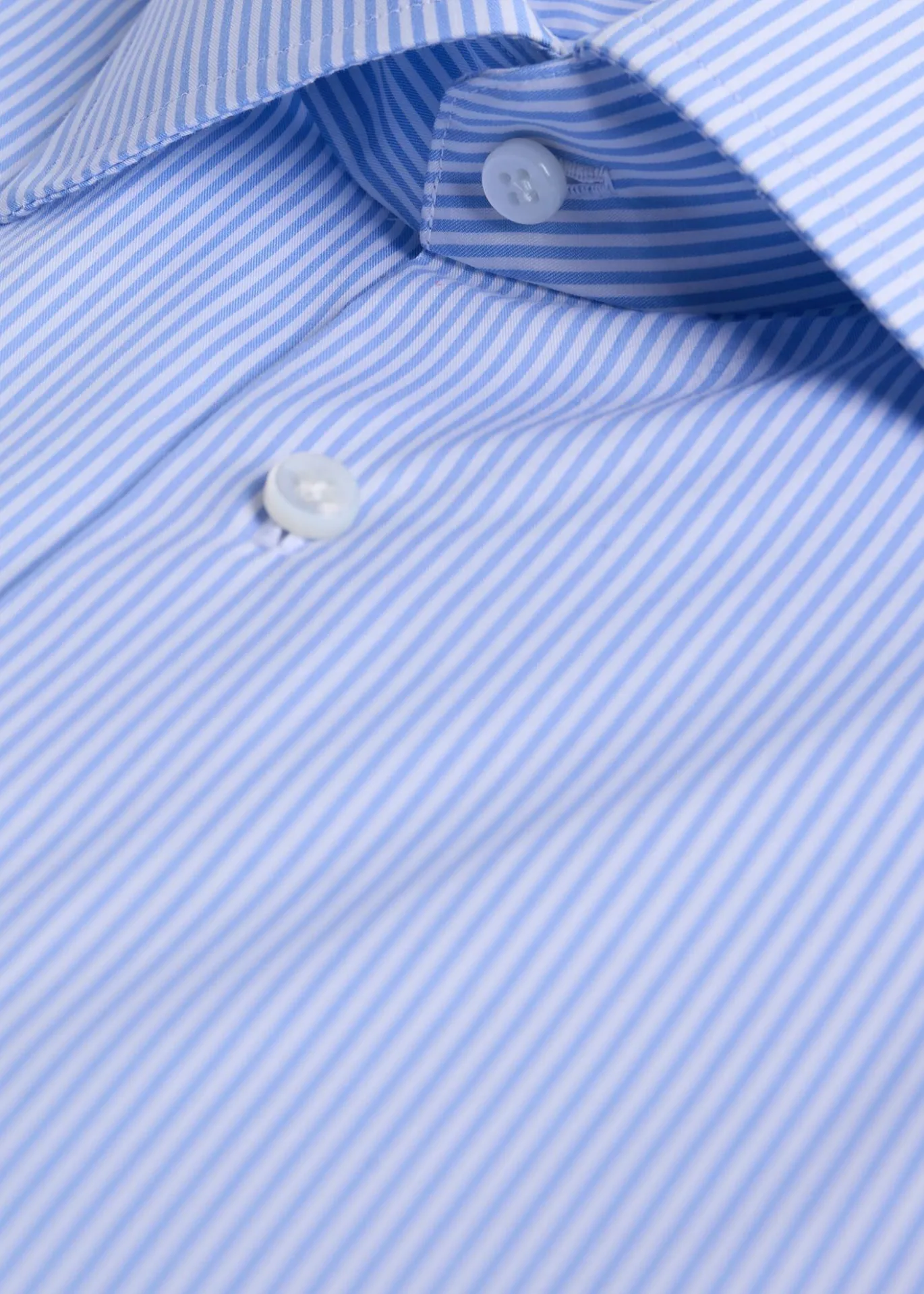 Handmade Narrow Bengal Stripe Dress Shirt