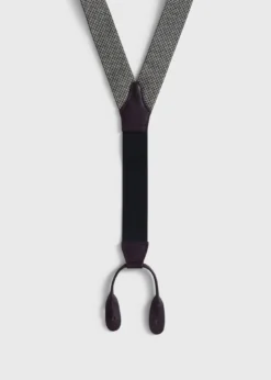 Houndstooth Suspenders