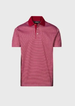 Italian Cotton Micro Stripe Polo