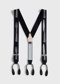 Knife & Fork Suspenders