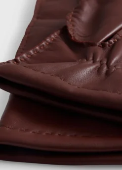 Leather Saddle Stitch Glove