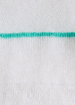 Linen & Cotton Contrast Collar Polo