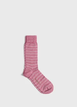 Linen & CottonDouble Stripe Sock