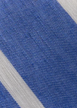Linen & Cotton Stripe Tie