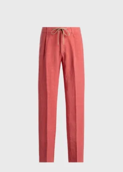 Linen Drawstring Trouser